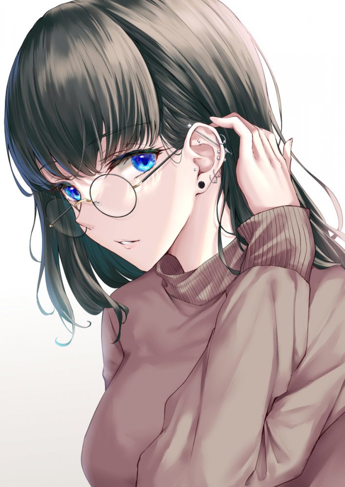 【二次】ピアスをしてる女の子の画像　その５